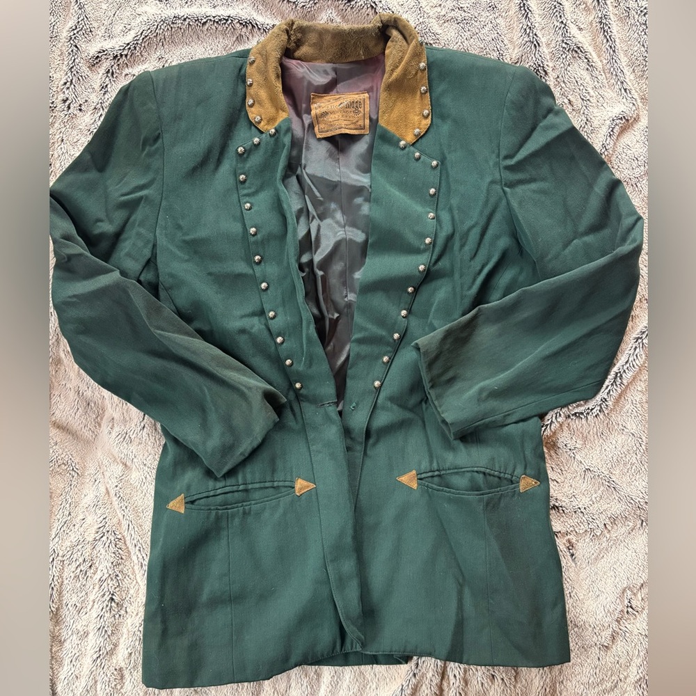 Vintage Western Studded Blazer